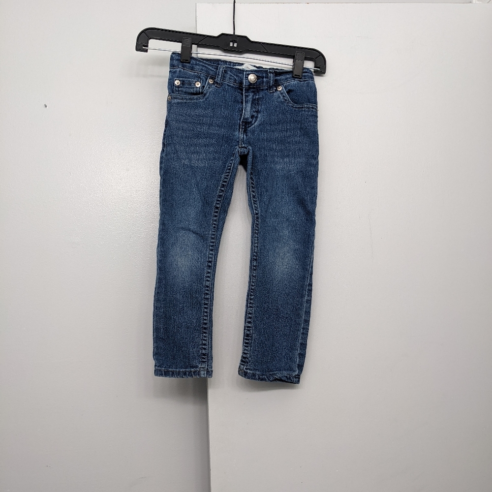Levi Strauss Kids 4 - 5 yrs 511 Slim Blue Jeans Size 5 regular